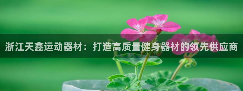意昂体育3注册：浙江天鑫运动器材：打造高质量健身器材