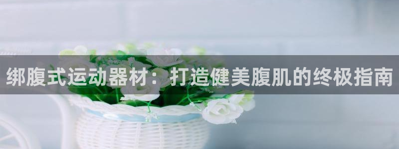 海南意昂体育3：绑腹式运动器材：打造健美腹肌的终极指