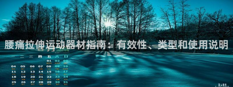 意昂3集团官网首页网址：腰痛拉伸运动器材指南：有效性