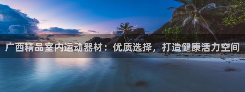 意昂3娱乐：广西精品室内运动器材：优质选择，打造健康