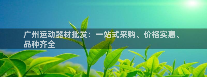 意昂3娱乐首页网站大全：广州运动器材批发：一站式采购