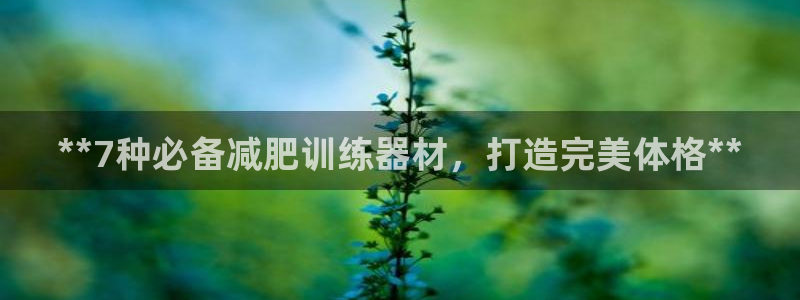 意昂3集团简介：**7种必备减肥训练器材，打造完美体